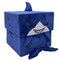 Happy Nappers: Adorable Storables - Shark - Blue & White - 8” Character Box & Surprise 8” Plush Toy w/ Weighted Paws, Square Storage Bin, Kids Age 1+